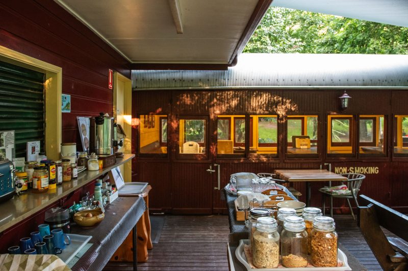 Train Dining Area